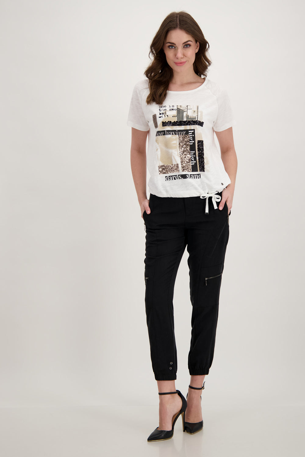 MonariPrinted Tee Shirt M407549