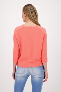 Monari V Neck Knitted Top M407597