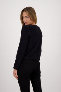 Monari Lurex Jacket/Cardigan M407640