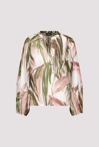 Monari Blouse Allover Palm Print M407752