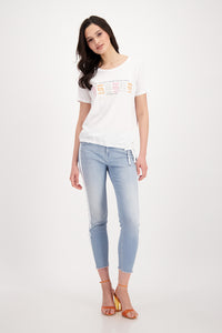 Monari Tee with Front Print M407846