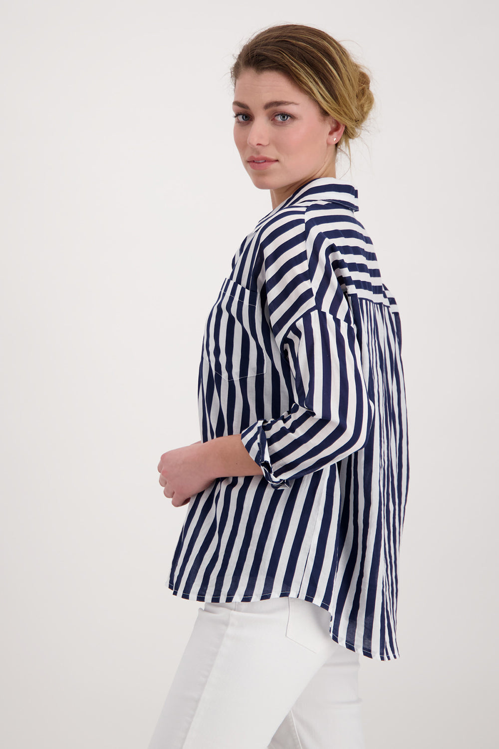 Monari Long Sl Striped Shirt M407871