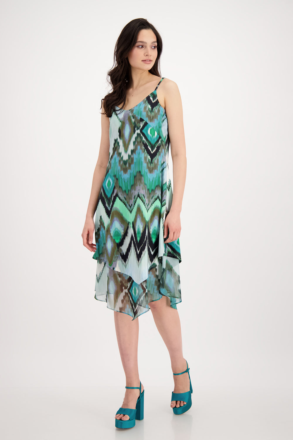 Monari Printed Dress M407872