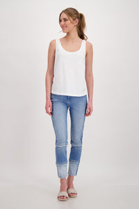 Monari Top Basic round neck M407955