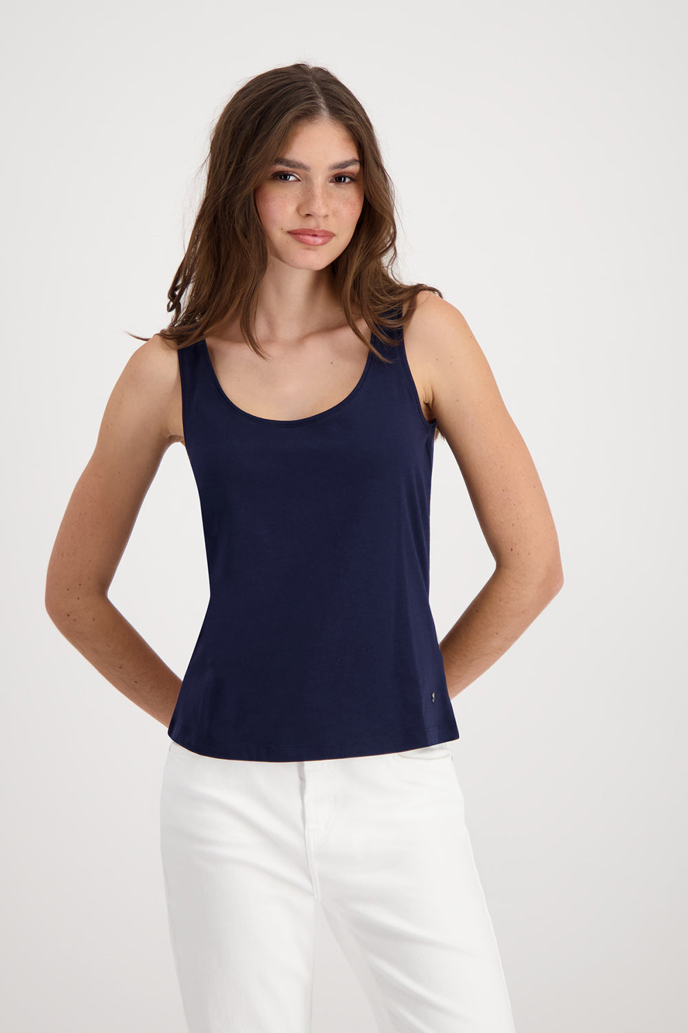 Monari Top Basic round neck M407955