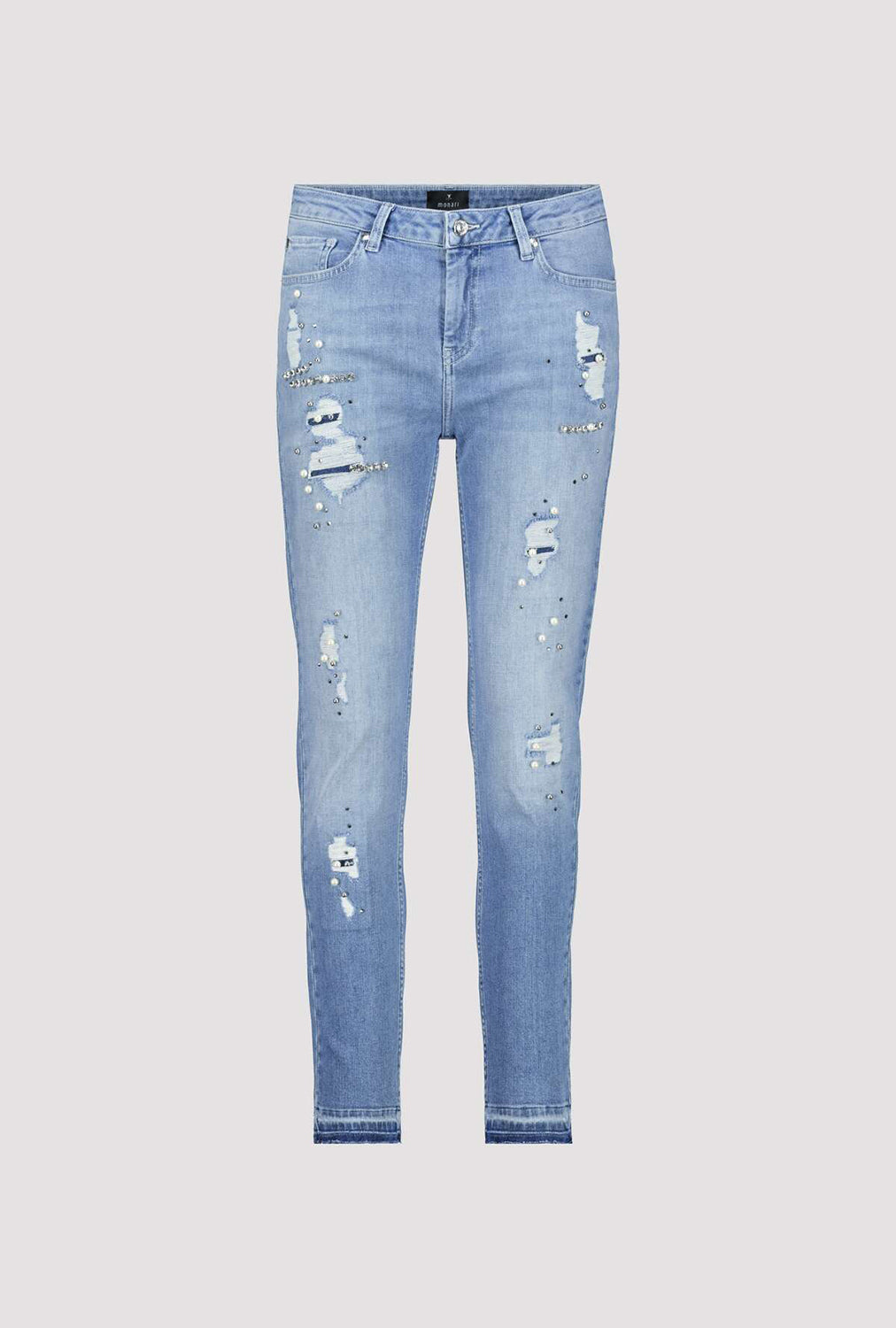 Monari Jeans with Distressing M407973