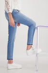 Monari Jeans with Distressing M407973