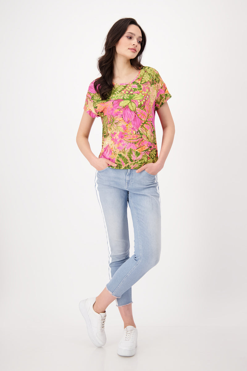 Monari Allover Printed Top M407985