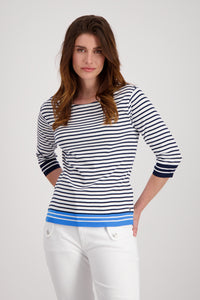 Monari Striped Knit M408006