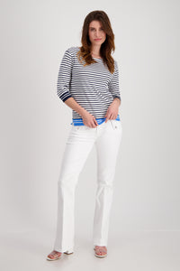 Monari Striped Knit M408006