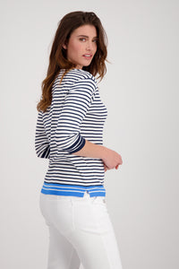 Monari Striped Knit M408006