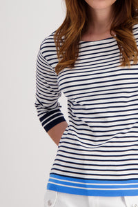 Monari Striped Knit M408006