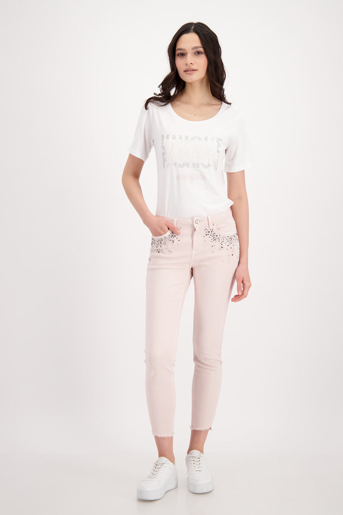 Monari Embellished Jeans M408029