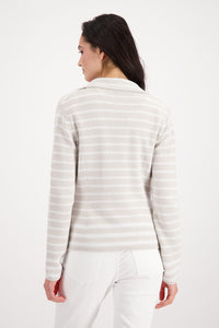Monari Striped Jacket M408103