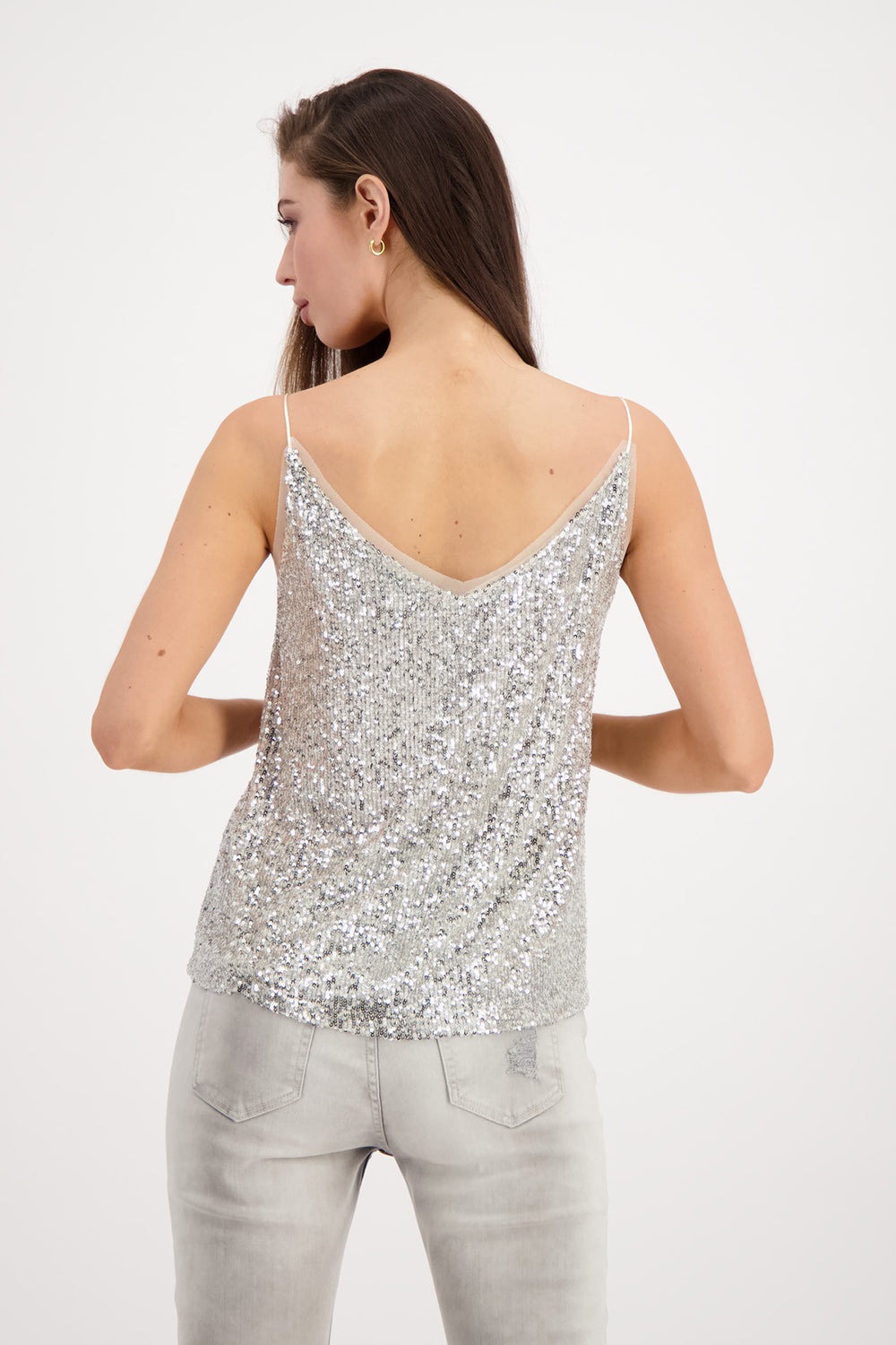 Monari All Over Sequin Cami M408119