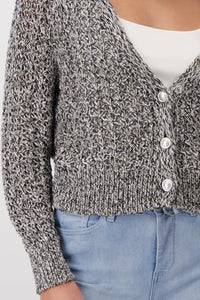 Monari Knitted Lurex Cardigan 408303