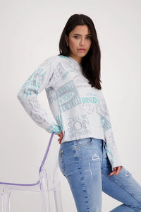 Monari Knitted Hooded Pullover 408331