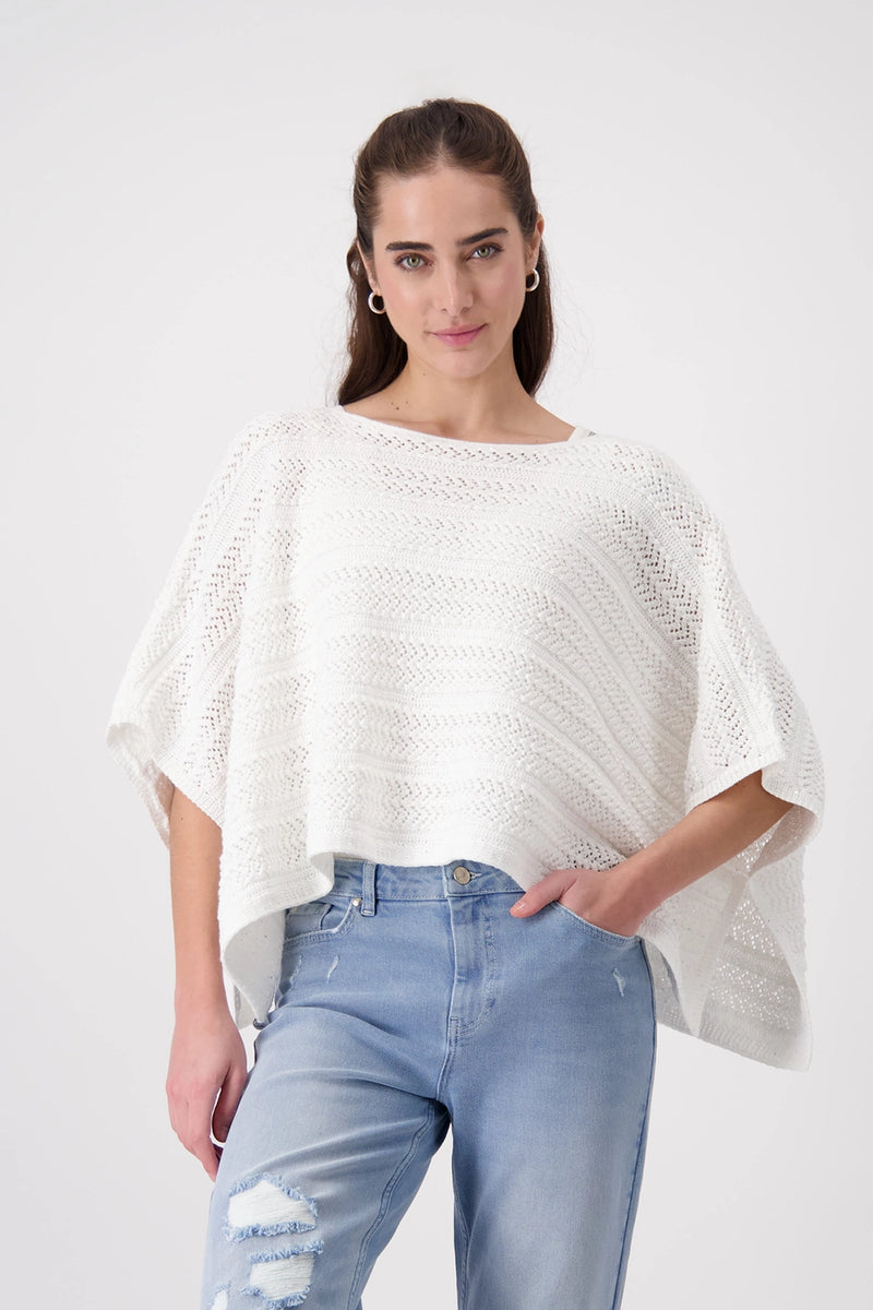 Monari Round Neck Poncho 408427