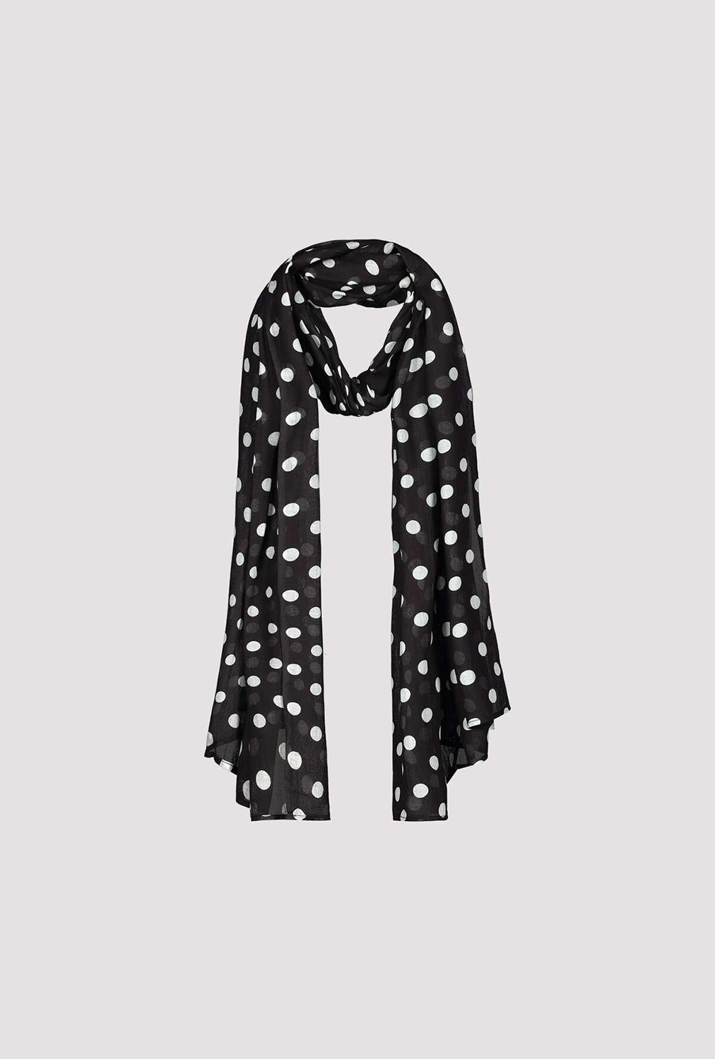 Monari Polka dot scarf 408454