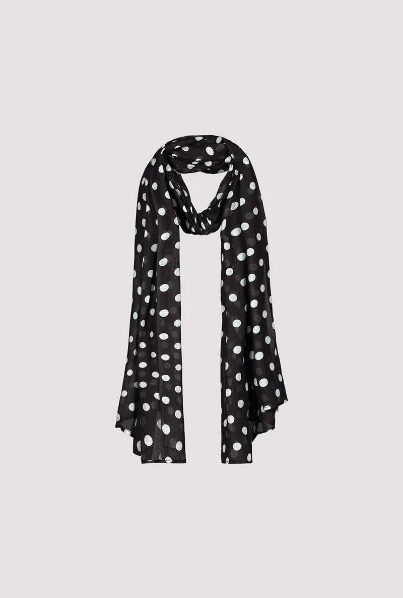 Monari Polka dot scarf 408454