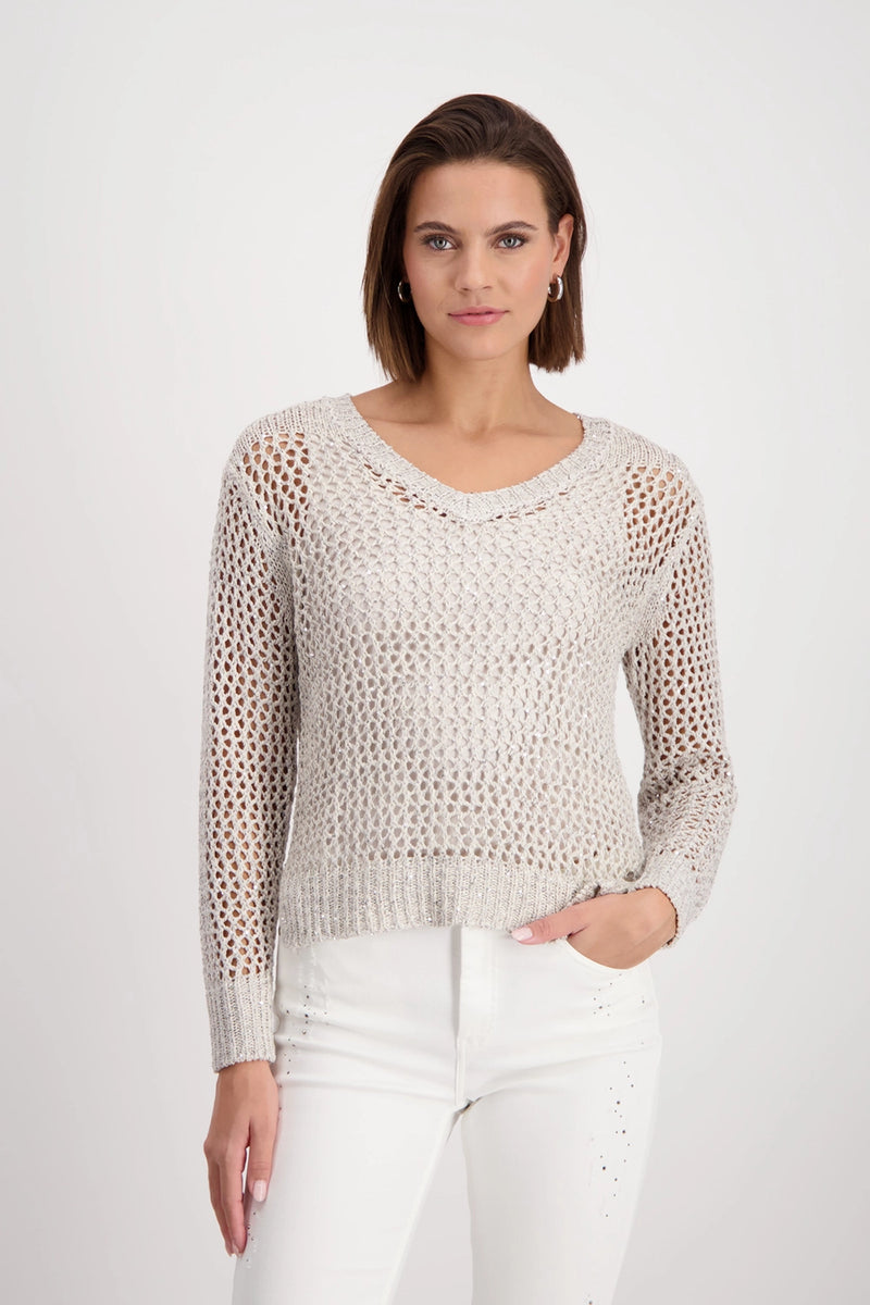 Monari V Neck Pullover 408471