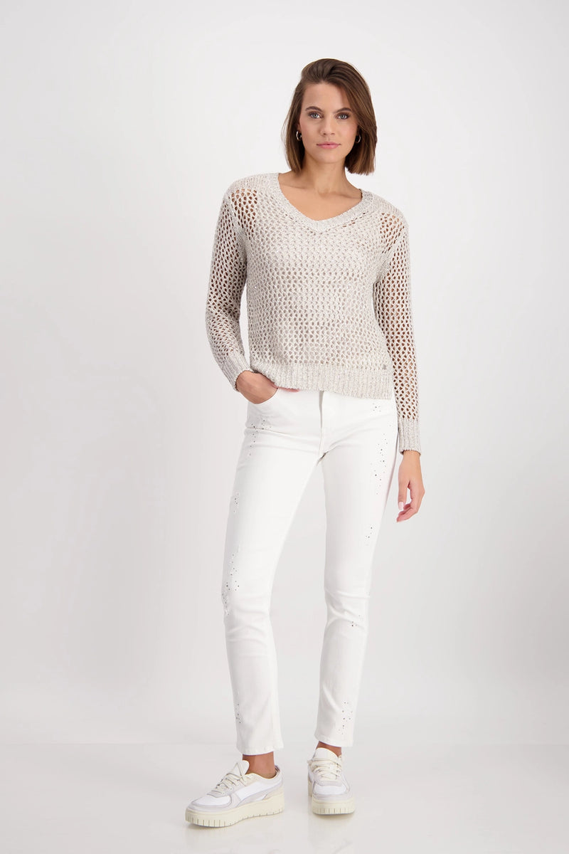 Monari V Neck Pullover 408471