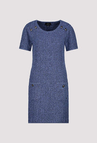 Monari Round Neck Knit Dress 408483