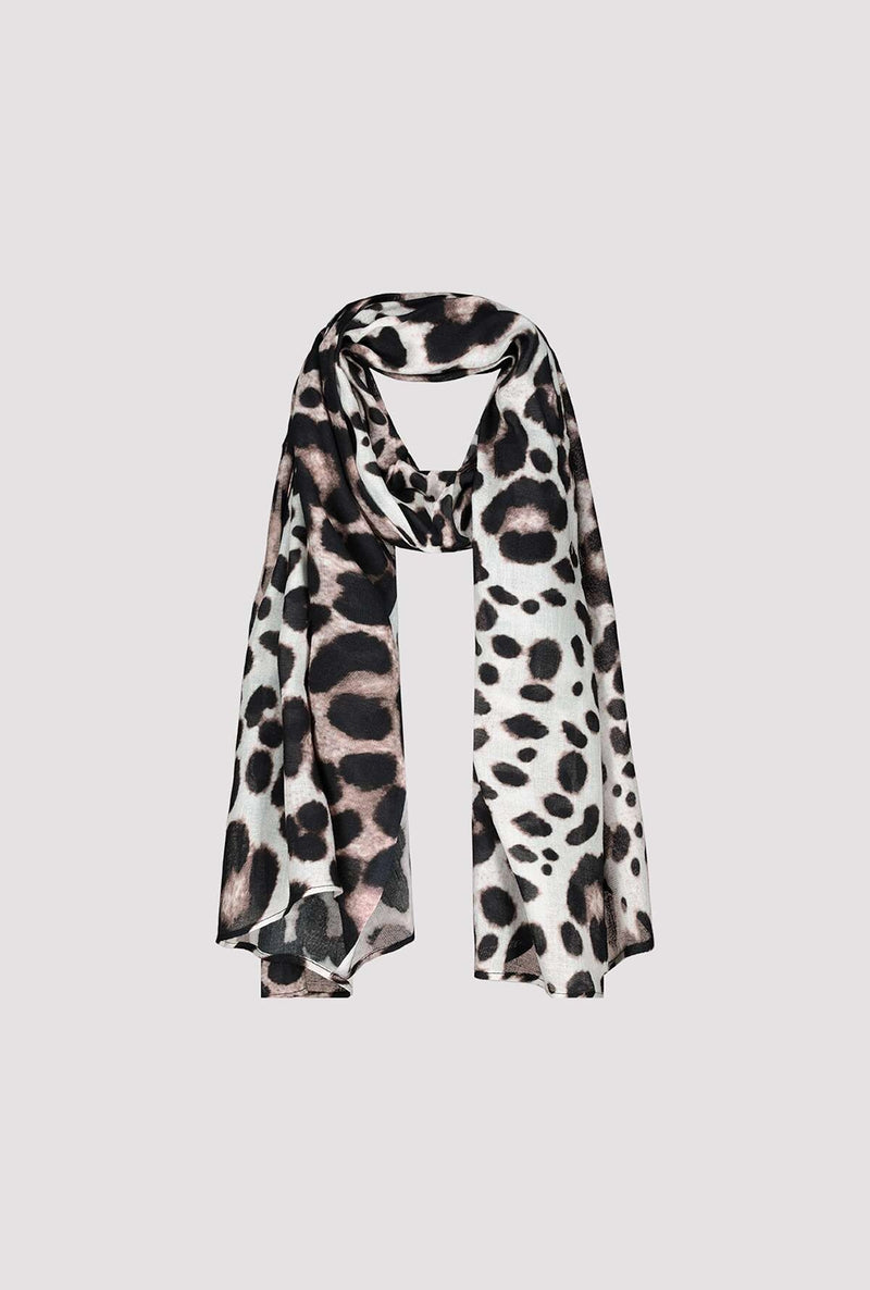 Monari Leopard Print Scarf 408513