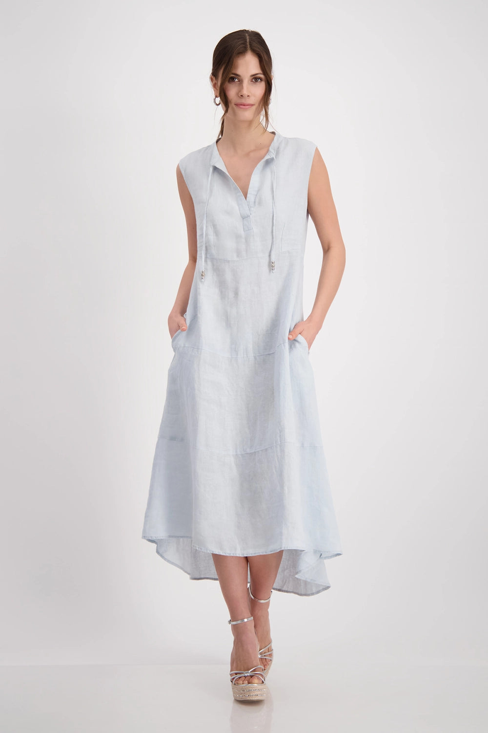 Monari Linen Maxi Dress M408566