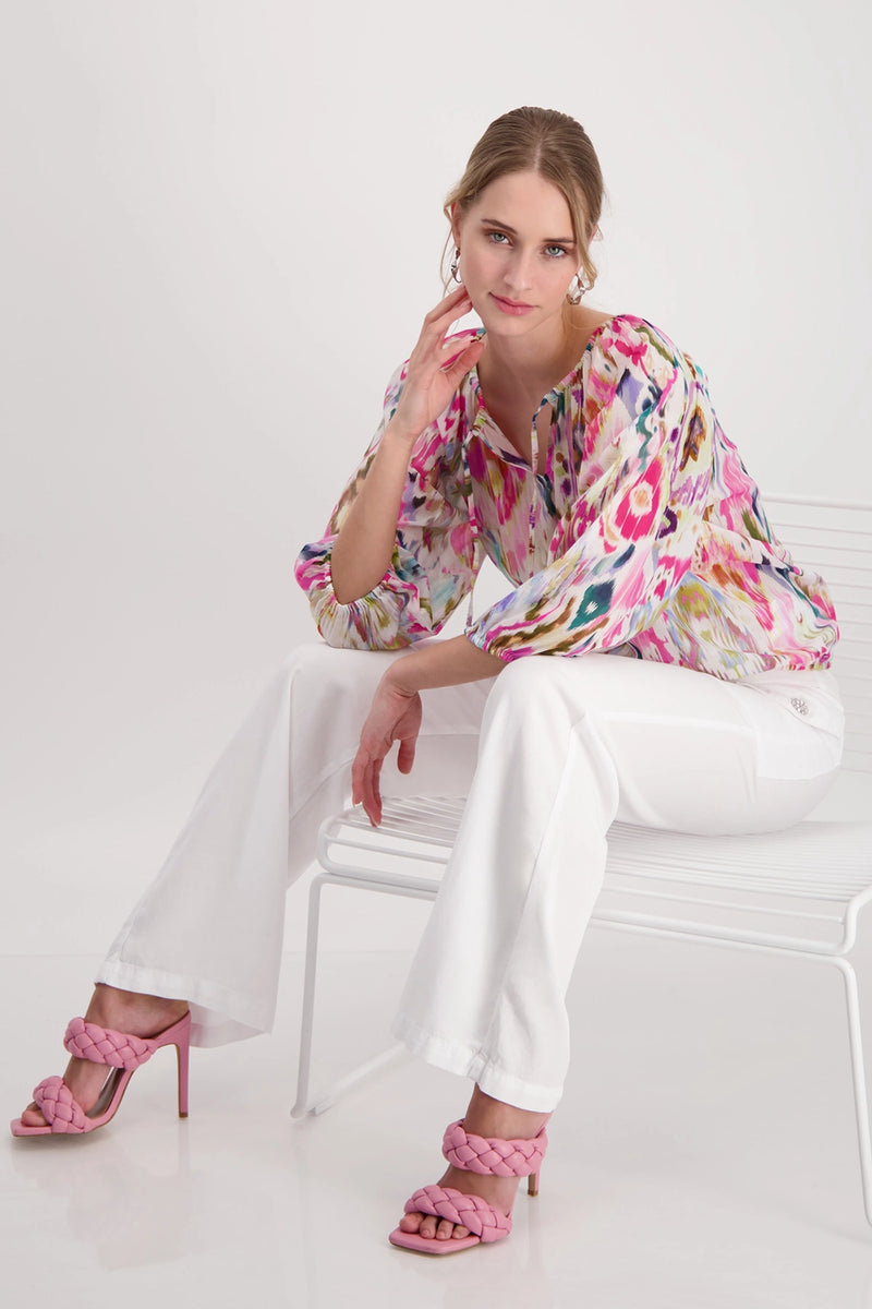 Monari Printed Blouse M408714