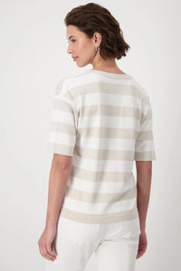 Monari Stripe Sweatshirt M408733