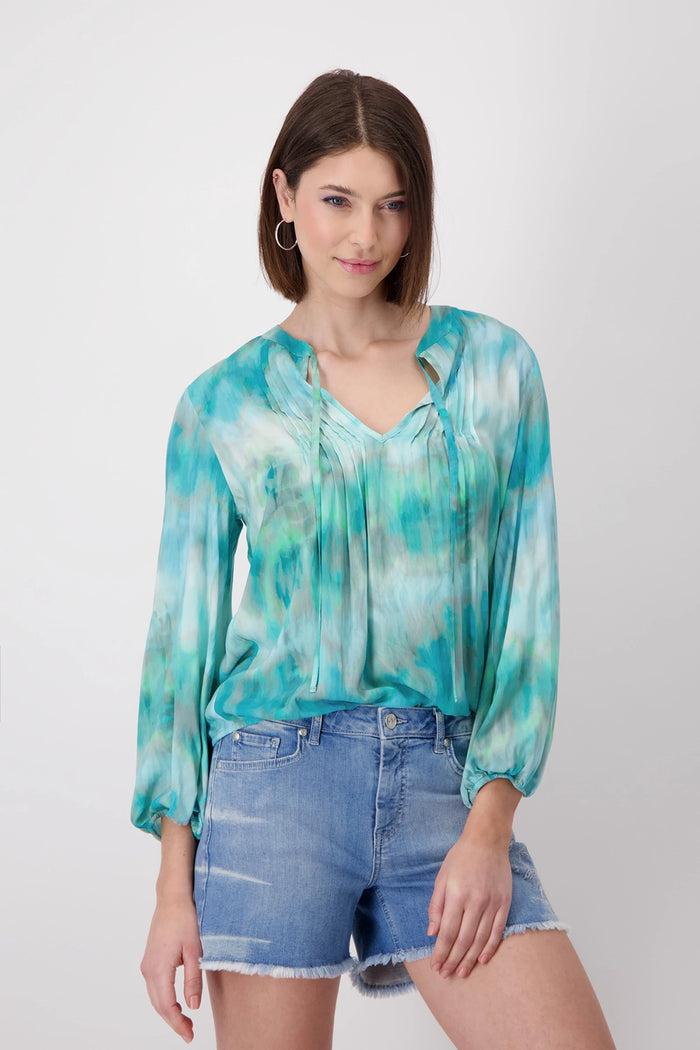 Monari Printed Blouse M408851