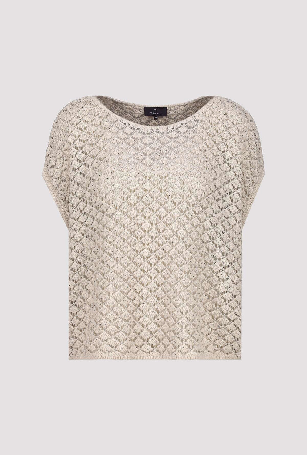 Monari Ajour Sweater in Light Sand M408902