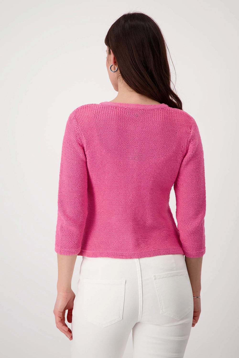 Monari Knit Jacket in Berry M408927