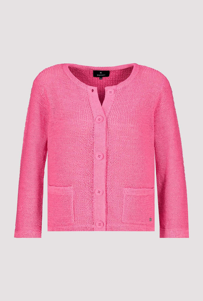 Monari Knit Jacket in Berry M408927