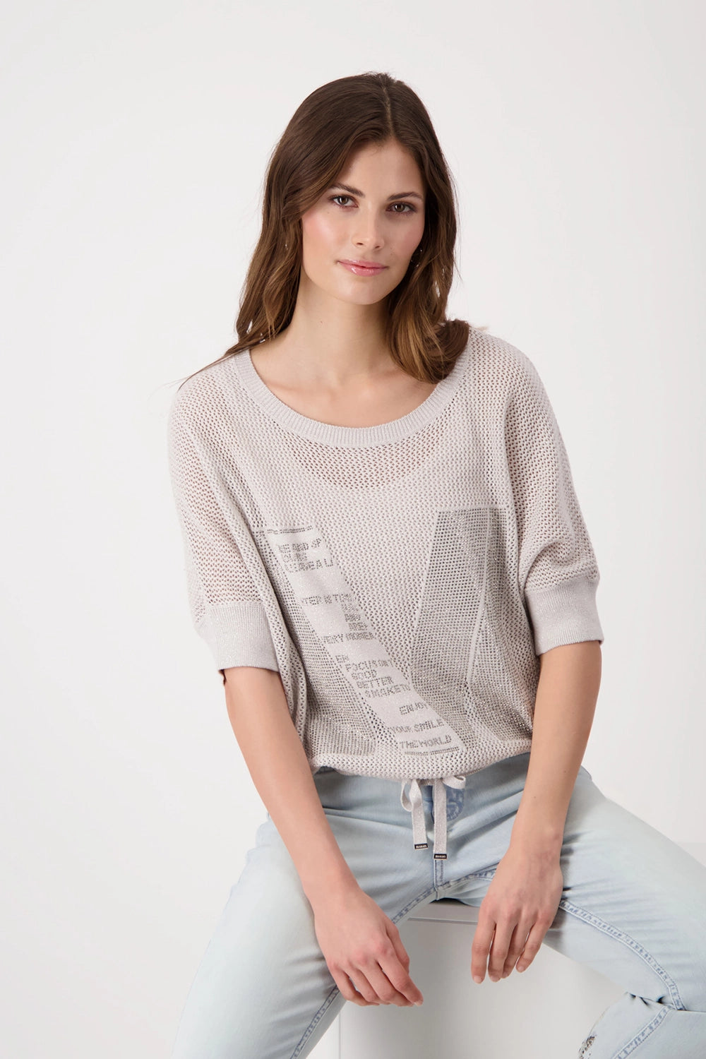 Monari Round Neck Pullover M408944