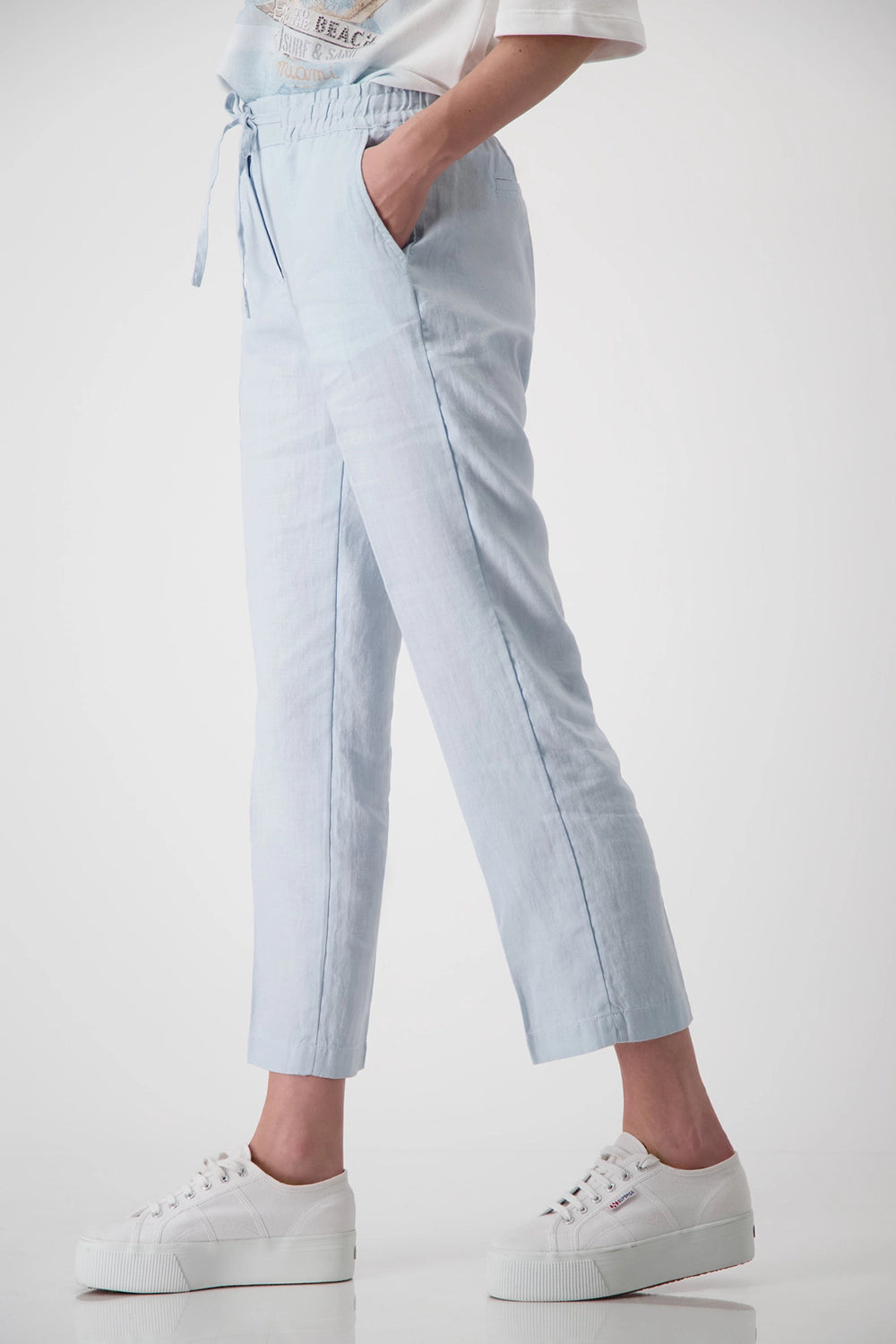 Monari Linen Pants M408963