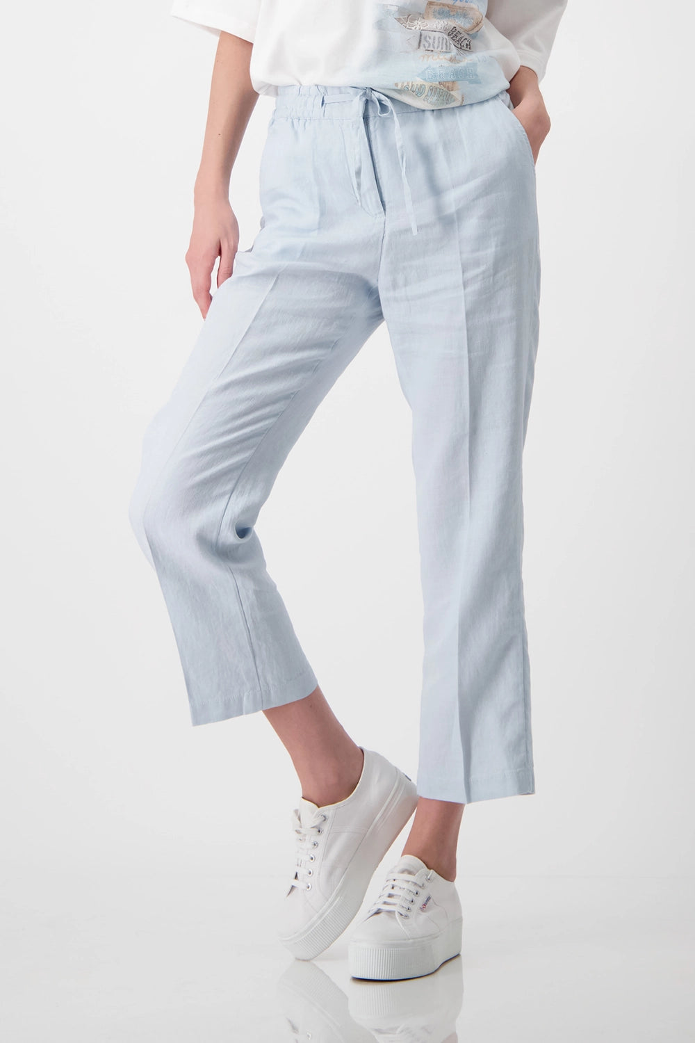 Monari Linen Pants M408963