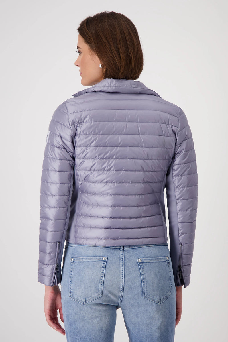 Monari Quilted jacket with Lapel Collar 409036