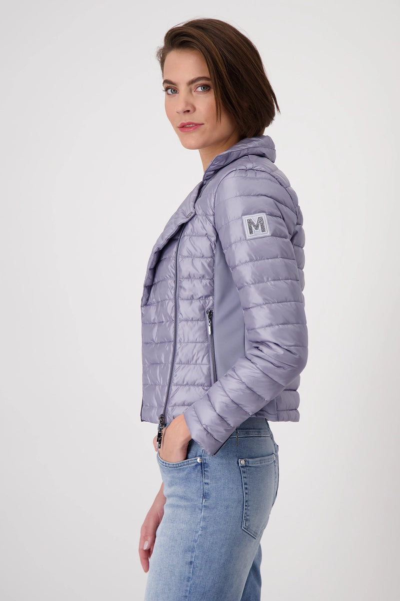 Monari Quilted jacket with Lapel Collar 409036