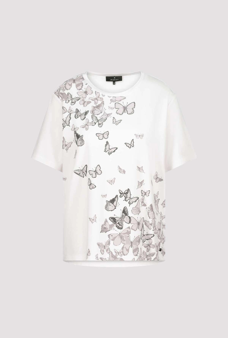 Monari T-shirt with Butterfly print 409108