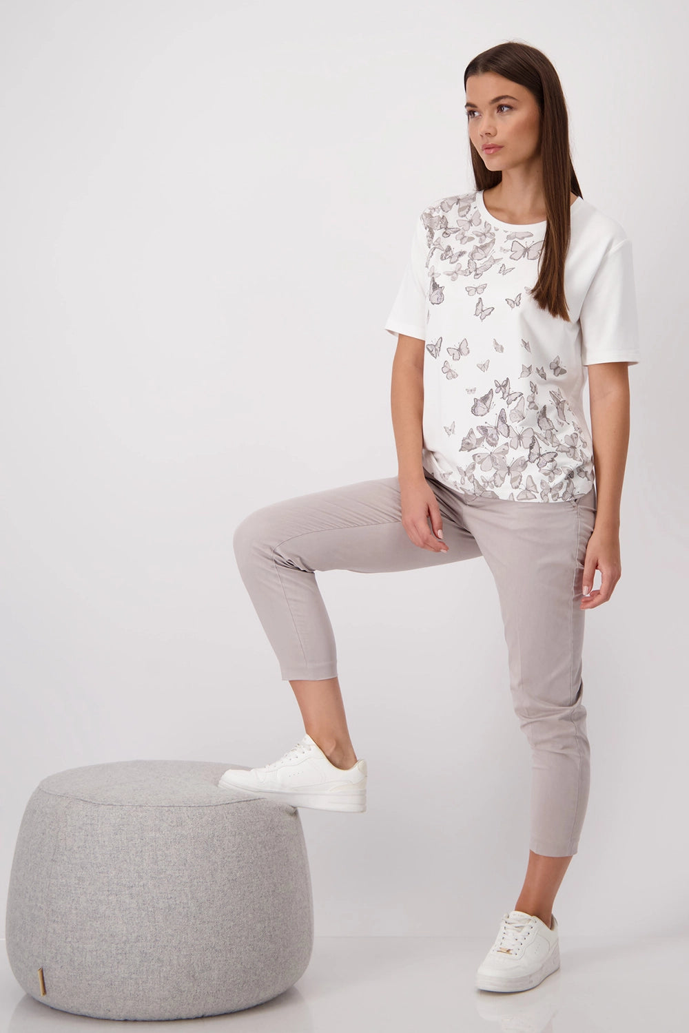 Monari T-shirt with Butterfly print 409108