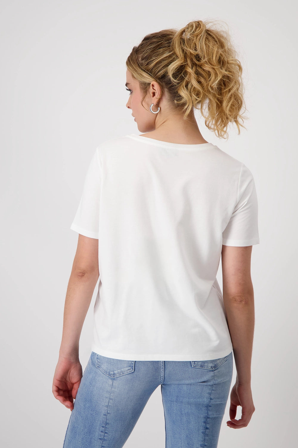 Monari T-shirt with Rhinestones 409116