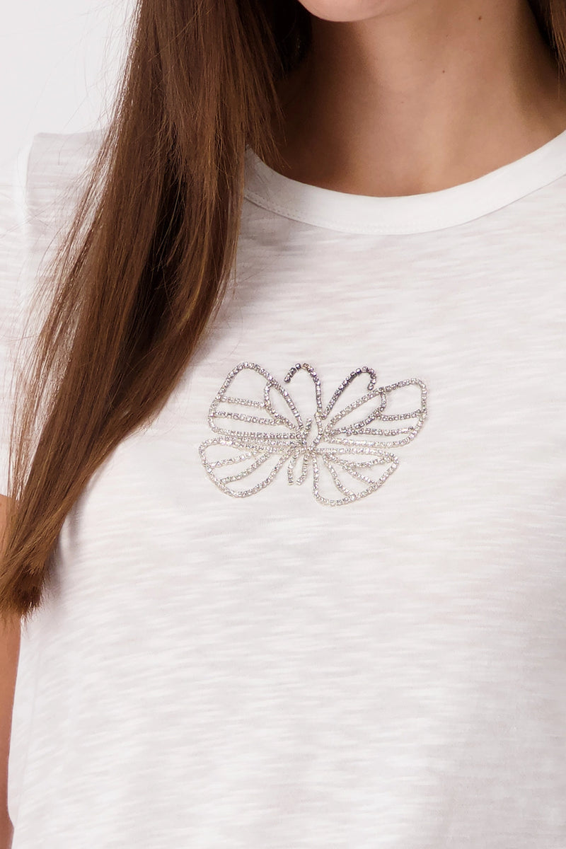 Monari T-shirt with Butterfly 409143