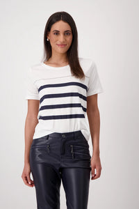 Monari T-shirt with Embellishment  409152