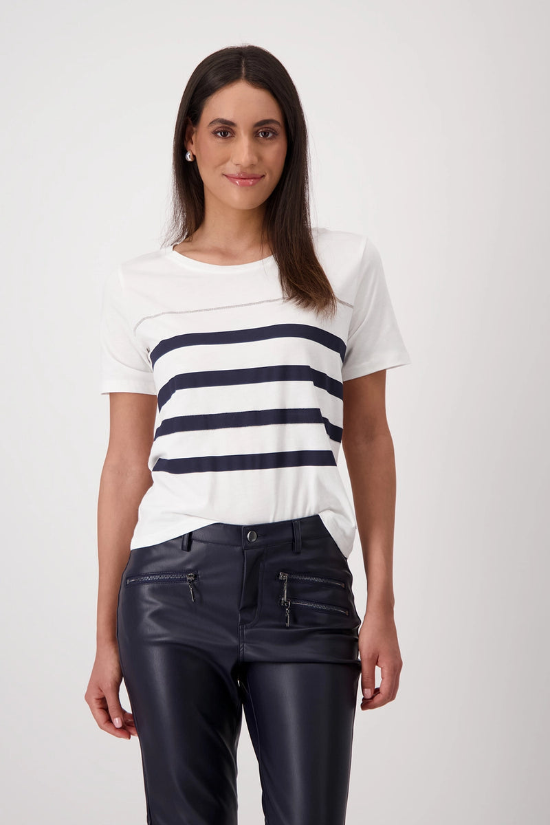 Monari T-shirt with Embellishment  409152