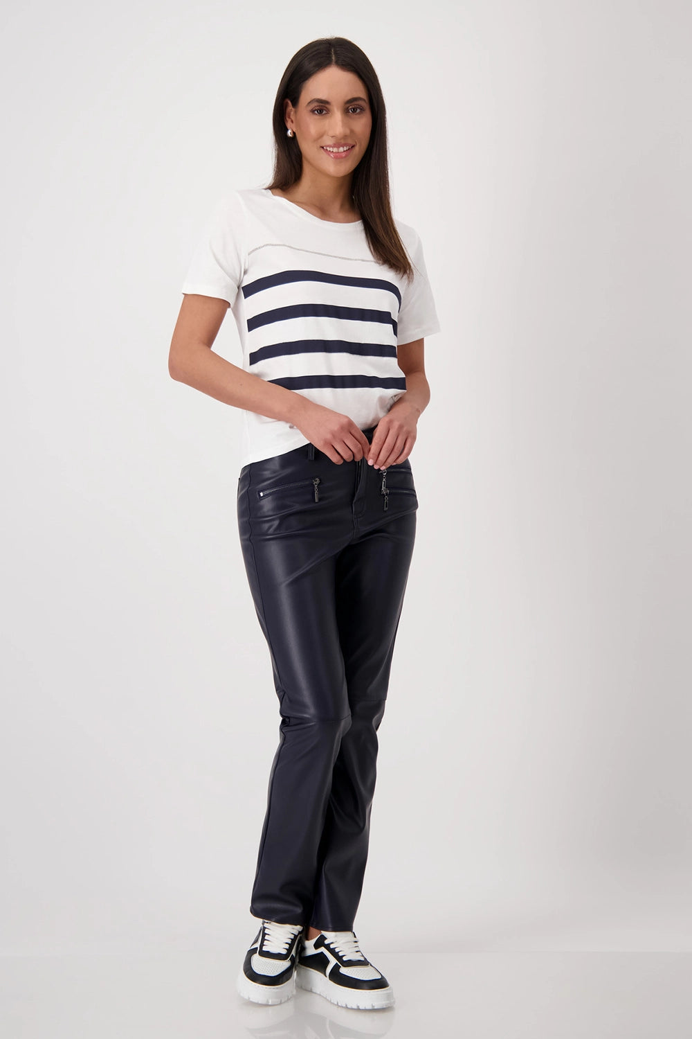 Monari T-shirt with Embellishment  409152