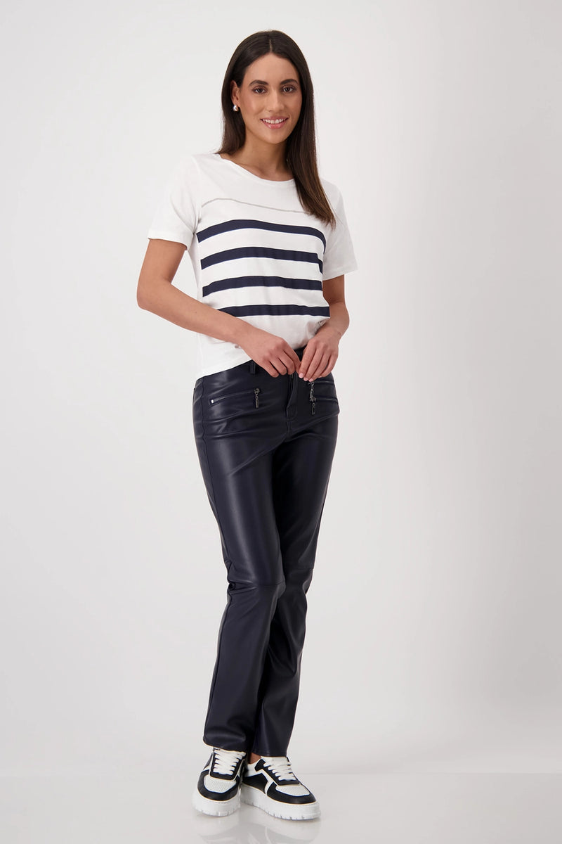 Monari T-shirt with Embellishment  409152