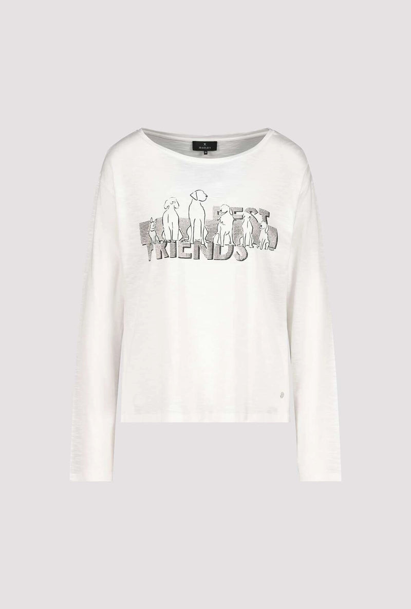 Monari Shirt with Dog Print 409192