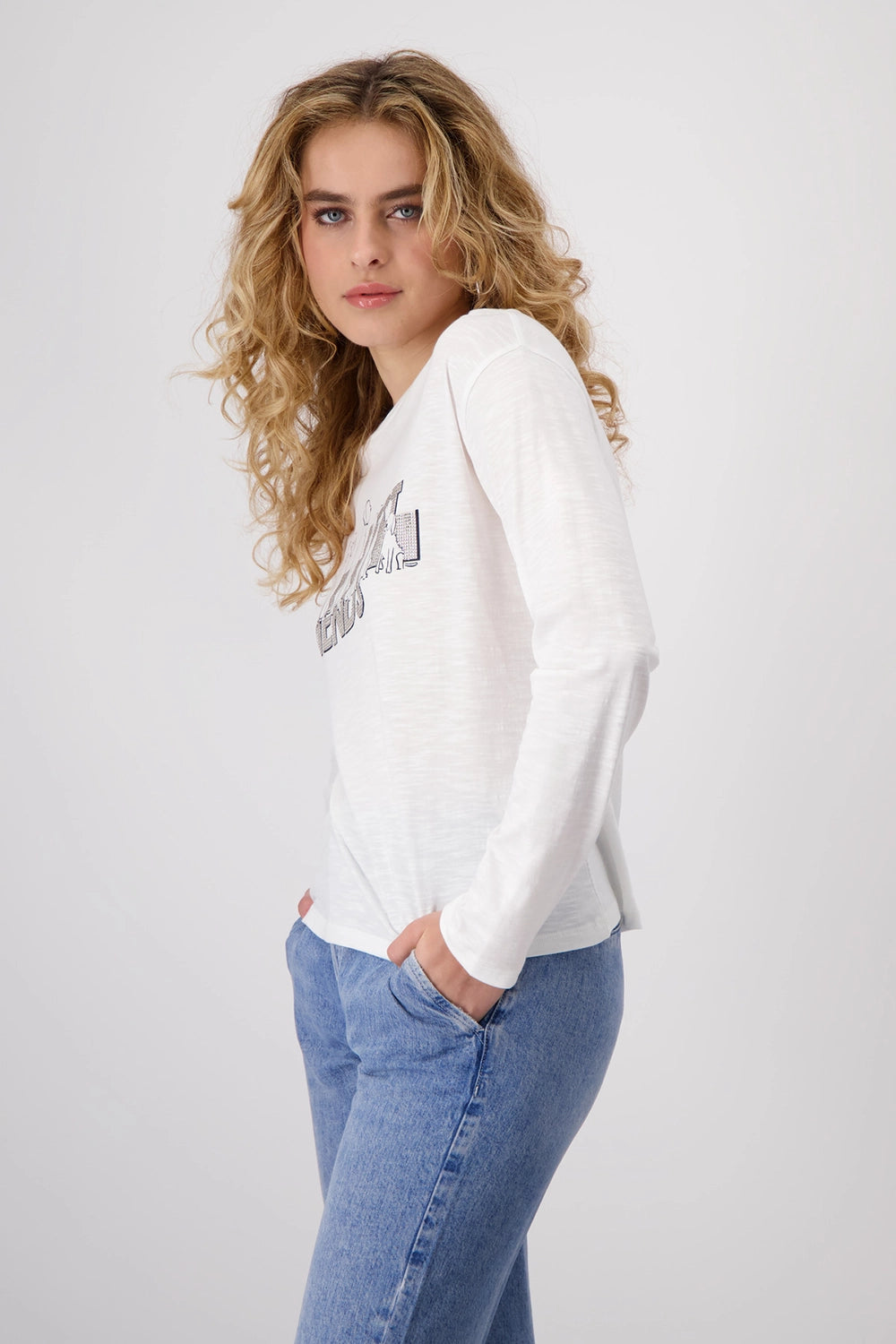 Monari Shirt with Dog Print 409192